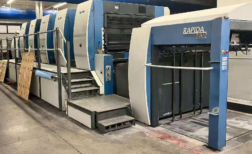 德国高宝KBA   5色全开胶印机（1620*1200） German KBA 5-color fully open offset printing press